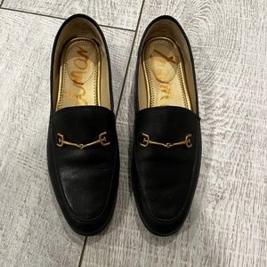 Sam Edelman Women’s black leather loafers